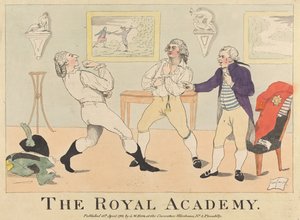 A Királyi Akadémia alkotó: James Gillray