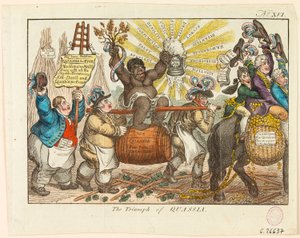 A kvasszia diadala alkotó: James Gillray