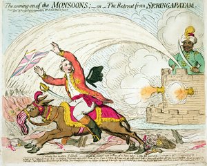 A monszunok érkezése, Hannah Humphrey, 1791