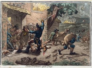 United Irishmen Upon Duty, kiadta Hannah Humphrey 1798-ban.