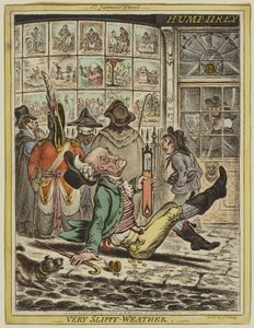 Nagyon csúszós idő alkotó: James Gillray