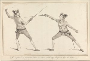 A Quarte Parry Out of Armstól a Quarte Blow Out of Armsig alkotó: James Gwin
