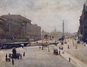 Lime Street, a Wellington-emlékművel