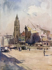 Szent Miklós templom és az utolsó toronyépület alkotó: James Hamilton Hay