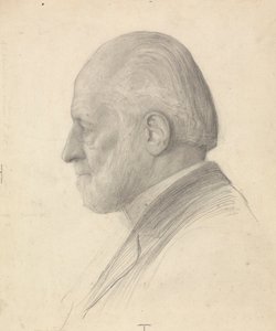 Egy idős úriember portréja és egy idős nő portréja alkotó: James Havard Thomas