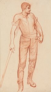 Pásztor pihenés és beszélgetés alkotó: James Havard Thomas