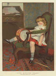 Öt perces béke (chromolitho)
