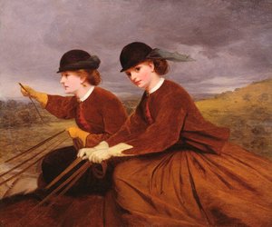 On the Downs – két női lovagló oldalnyereg