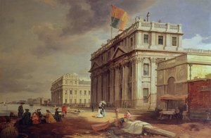 Greenwich Kórház, 1842 alkotó: James Holland