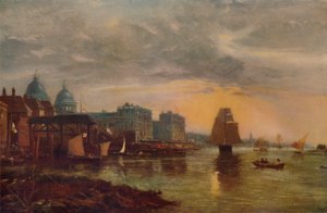 Greenwich Kórház a folyótól, 1854, 1935