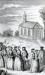 Illusztráció Henry Fielding "Joseph Andrews és barátja, Abraham Adams úr kalandjainak története" című, 1742-ben megjelent művéből. alkotó: James Hulett