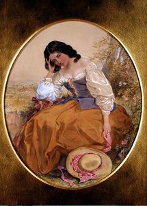 Női alak - Meditáció alkotó: James II Fisher