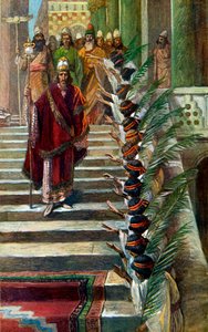 J James Tissot Mordecai tisztelete