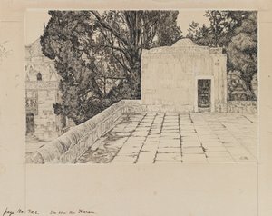 A Haram sarka, illusztráció a mi Urunk Jézus Krisztus életéből (tinta és grafit kartonon) alkotó: James Jacques Joseph Tissot