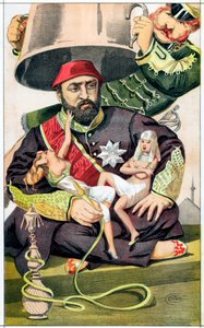 Abd-ul-Aziz, Törökország szultána 1861-től, 1869-től alkotó: James Jacques Joseph Tissot
