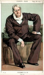 Big Ben George Bentinck brit politikus, 1871. alkotó: James Jacques Joseph Tissot