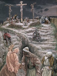 Eloi Eloi Lama Sabacthani, illusztráció a Krisztus életéhez, 1884-96 körül (wc és gouache kartonon) alkotó: James Jacques Joseph Tissot