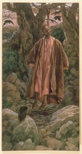 Júdás felakasztja magát, illusztráció a Krisztus életéhez, 1886-96 körül (guache, kartonpapír) alkotó: James Jacques Joseph Tissot