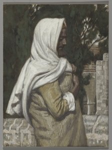 Lázár, illusztráció a Krisztus életéhez, 1886-94 körül (wc és gouache kartonon) alkotó: James Jacques Joseph Tissot