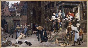 A tékozló fiú visszatérése, 1862 (olaj, vászon) alkotó: James Jacques Joseph Tissot