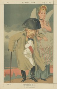 Napóleon III (színes litó) alkotó: James Jacques Joseph Tissot