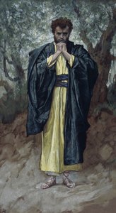 Szent Máté, illusztráció a Krisztus életéhez, 1886-94 körül (wc és gouache kartonon) alkotó: James Jacques Joseph Tissot