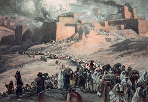 The Flight of the Prisoners (gouache a fedélzeten)