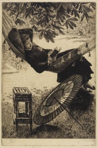 A Függőágy alkotó: James Jacques Joseph Tissot