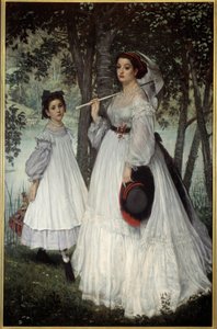 A két nővér avagy „portrék a parkban” Jacques Joseph (Jacques-Joseph) Tissot festménye James Tissot-nál (1836-1902) alkotó: James Jacques Joseph Tissot
