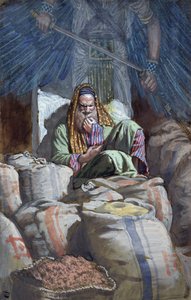 Te bolond, ezen az éjszakán a lelkedet kívánják tőled, illusztráció a Krisztus életéhez, 1886-94 (wc és gouache kartonon) alkotó: James Jacques Joseph Tissot