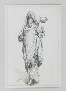 Kairói nő, illusztráció a mi Urunk Jézus Krisztus életéből alkotó: James Jacques Joseph Tissot