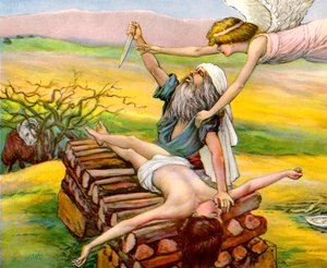 Ábrahám Izsák feláldozása - - Biblia