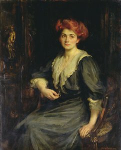 Miss Chloe Preston, 1909 körül (olaj, vászon)