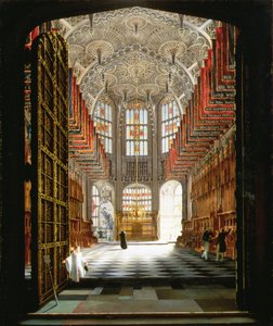 A VII. Henrik kápolna belseje, Westminster Abbey alkotó: James John Harwood