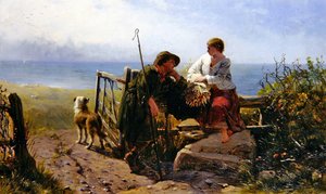 The Trysting Place (olaj, vászon)