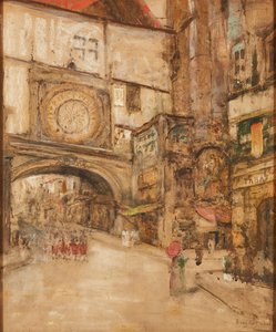 A Street Corner, Párizs (vegyes technika)