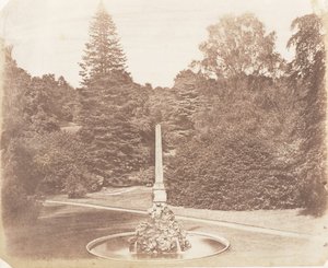 A kertben. Blenheim, 1853-56.