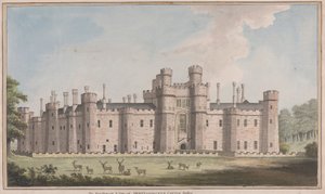 Herstmonceux-kastély, East Sussex: South West View