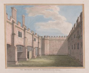 Herstmonceux-kastély, East Sussex: A csirkeudvar