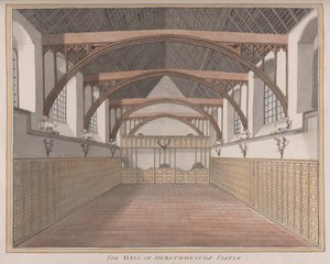 Herstmonceux-kastély, East Sussex: A terem