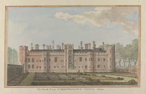 Herstmonceux-kastély, East Sussex: Az északi front