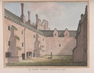 Herstmonceux kastély, East Sussex: A Pump Court