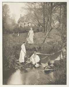 A Shottery Brooknál alkotó: James Leon Williams
