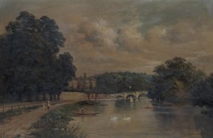 Richmond híd a Cholmondeley Walk-ről
