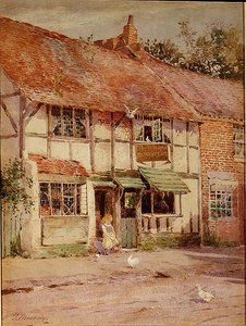 Anne Hathaway házikója, Shottery, Warwickshire alkotó: James Mackay