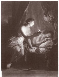 Ámor és Psyche alkotó: James McArdell