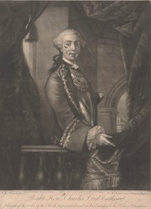 Charles Schaw Cathart altábornagy, 9. Earl Cathcart alkotó: James McArdell