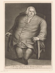 Portré van Edward Bright Mr. Edwd. Malden fényes kései Essexben (cím a tárgyon)