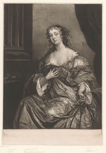 Elizabeth Hamilton portréja Szent Katalinként alkotó: James McArdell
