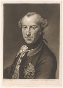 Braunschweig-Wolfenbütteli Károly Vilmos Ferdinánd portréja alkotó: James McArdell